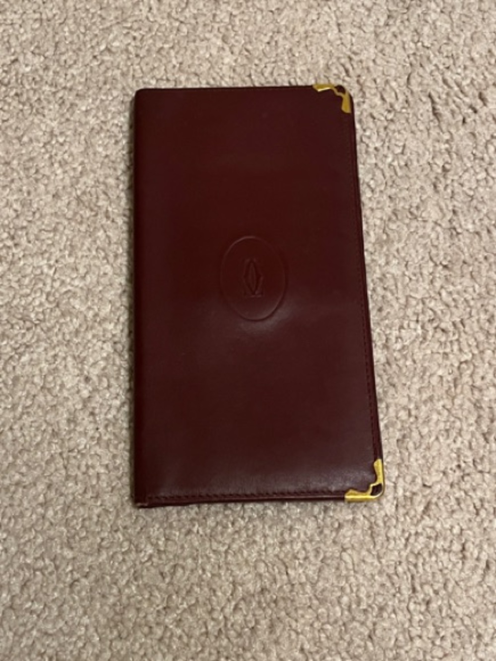 Cartier Leather Long Wallet